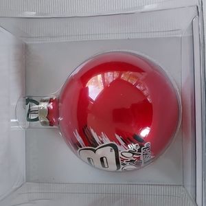 NASCAR Ornament Red Collectible Dale  Earhardt Jr #8 New in Plastic Case